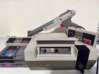Nintendo NES system & games