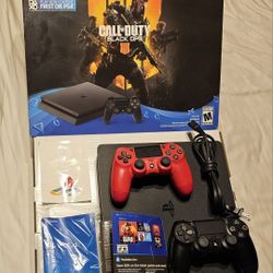Ps4 Slim 1Tb immaculate condition, 10 games, 2 Controllers,  and one charger