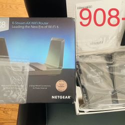 Netgear Nighthawk AX8 8-stream AX WiFi Router Model RAX75 (AX5700)