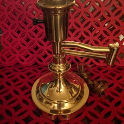 Vintage Brass Desk Lamp