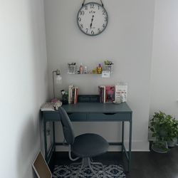 IKEA desk and chair