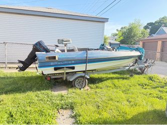 Project boat with motor