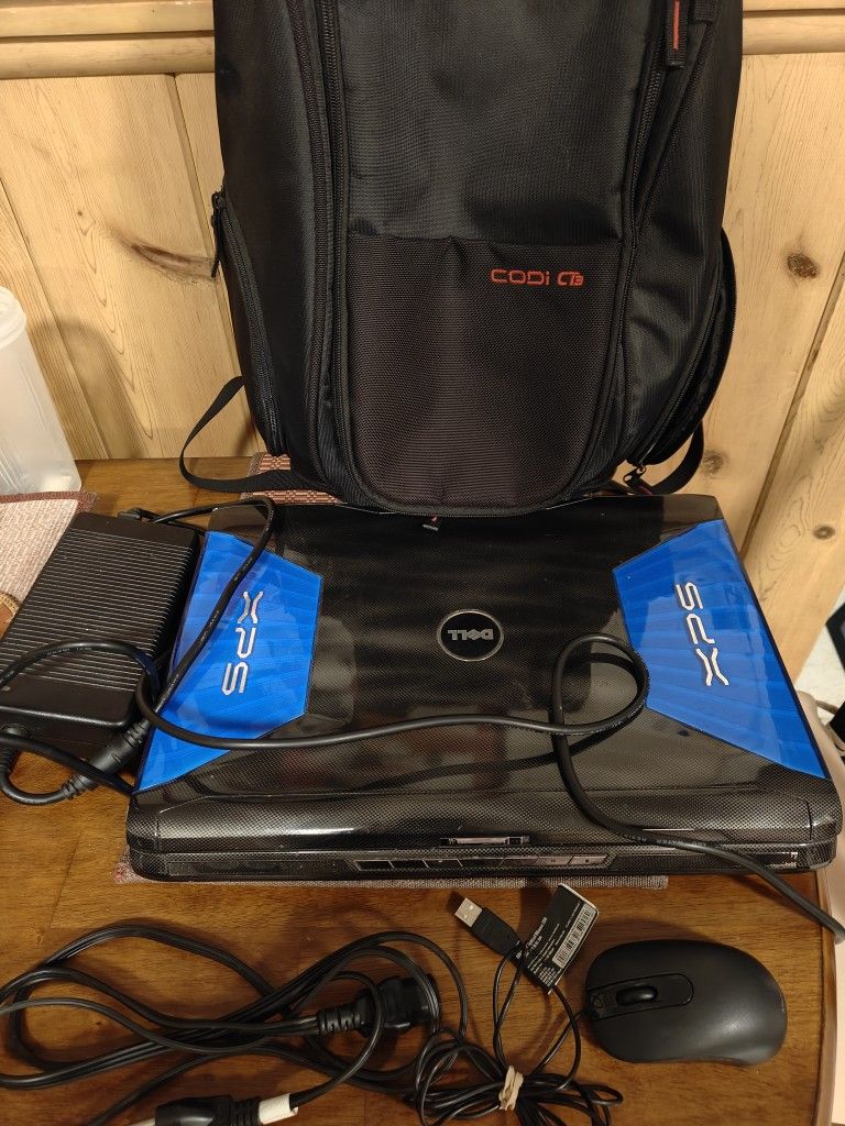 Dell XPS laptop with CODi CT3 Apex backpack & mouse. Computer comes with Microsoft Office installed 