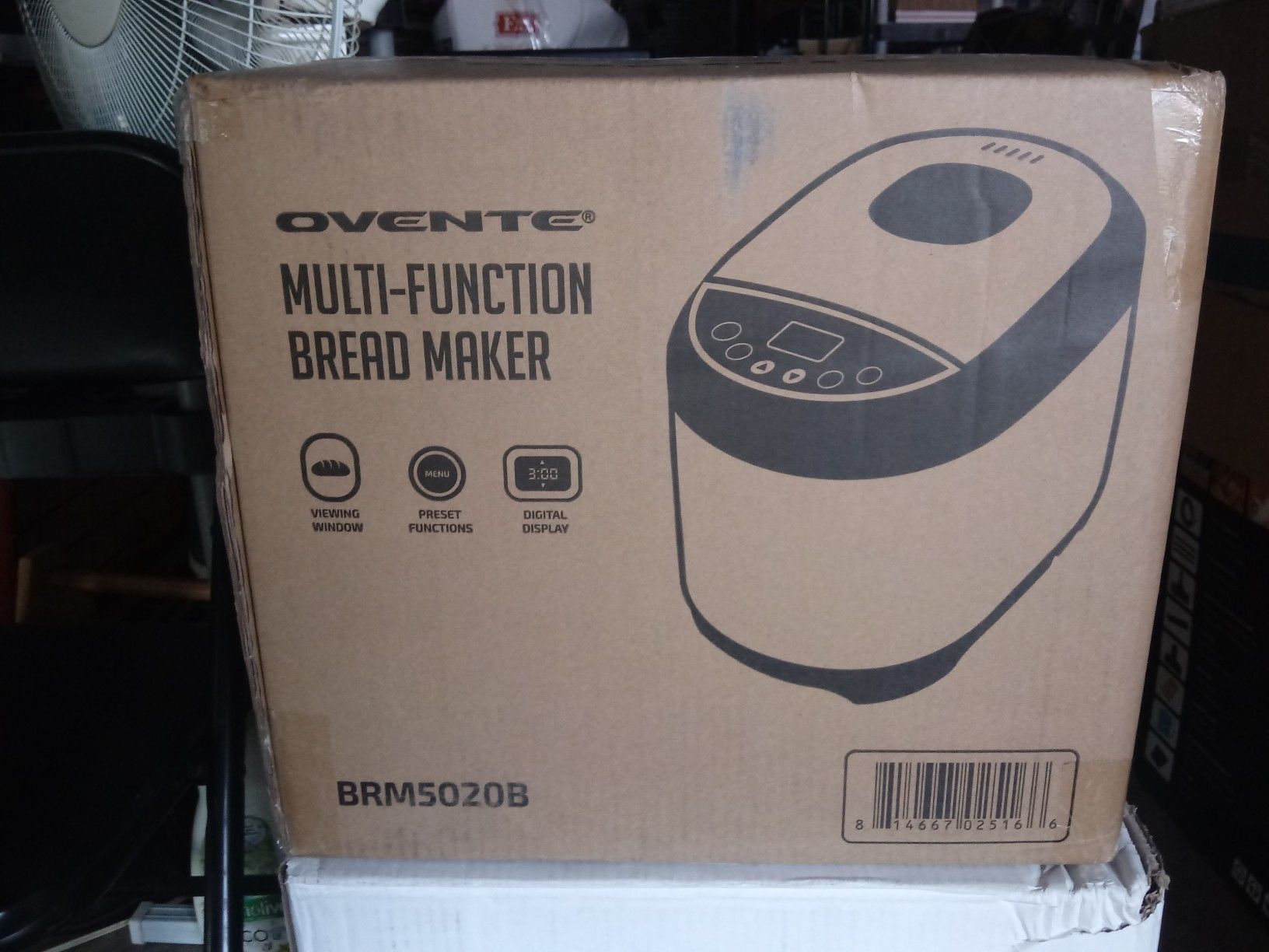 Ovente Multi-Function Bread Maker