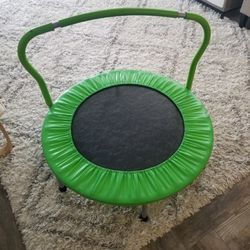 Small Trampoline with Padded Handle (Removable)