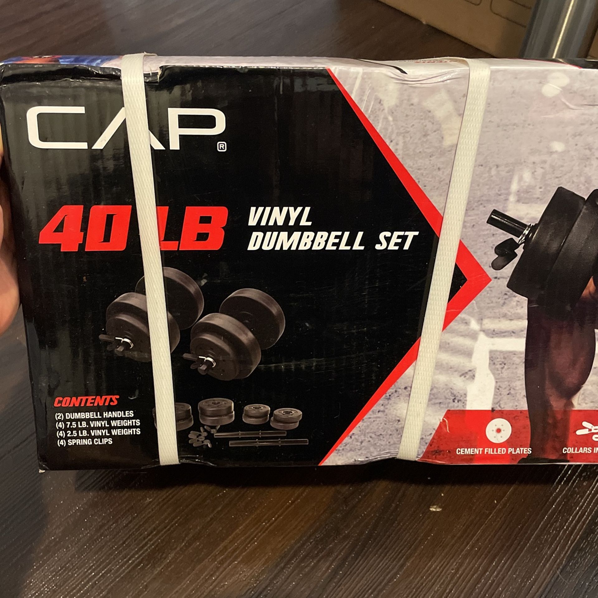 CAP VINYL DUMBBELL SET