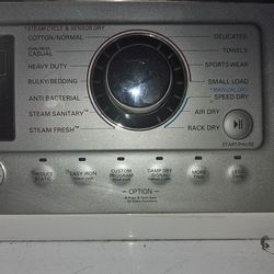 LG electric  dryer