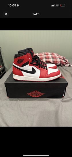2013 Air Jordan Retro 1 Chicago Size 10