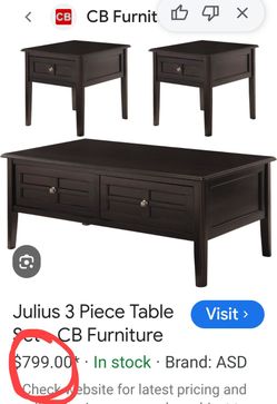 3 piece Ashley Table set