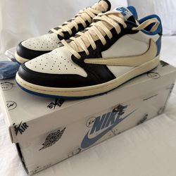 Travis Scott Fragments Jordan 1 Lows Size 11