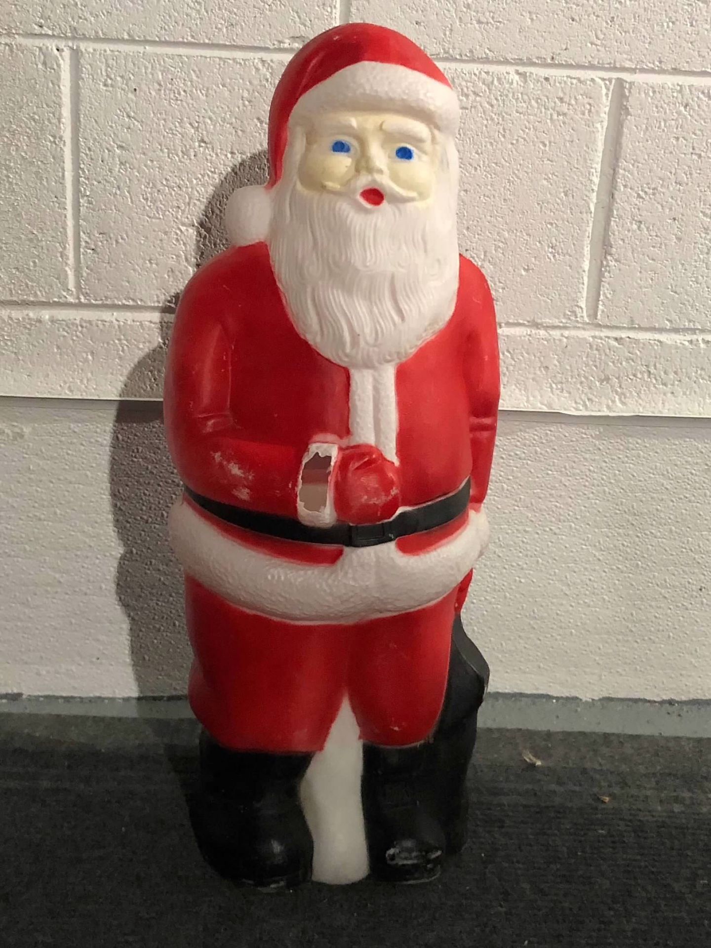 Santa Blown Mold Lawn Decor