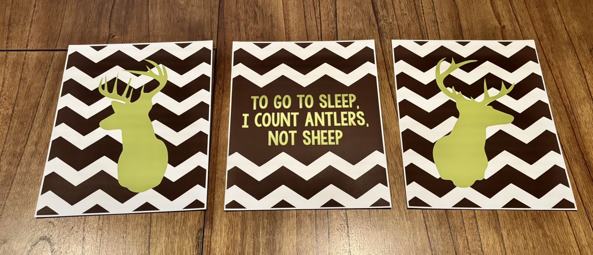 FREE “Deer” Boys Room Decor