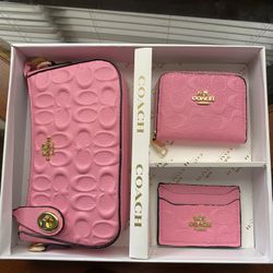 Pink Coach Handbag