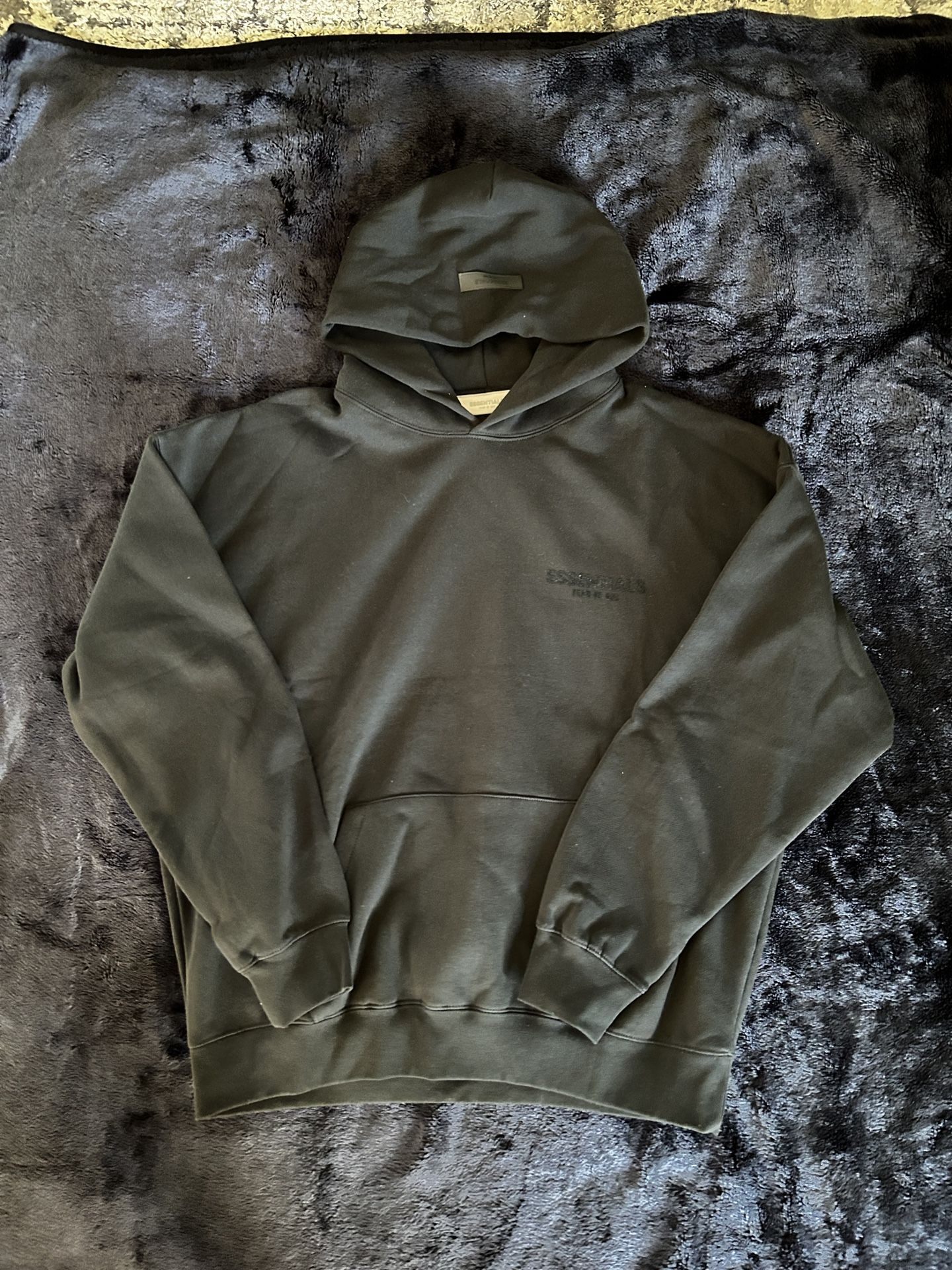 Essentials Black Hoodie