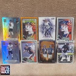 CHICAGO BEARS TEAM LOT (8) NFL FOOTBALL CARDS WILLIAMS URLACHER ALLEN MOORE PANINI
