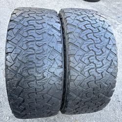 Set Of 2 Nice Tires 35✖️12.50R22LT  ( We Install & Balance)