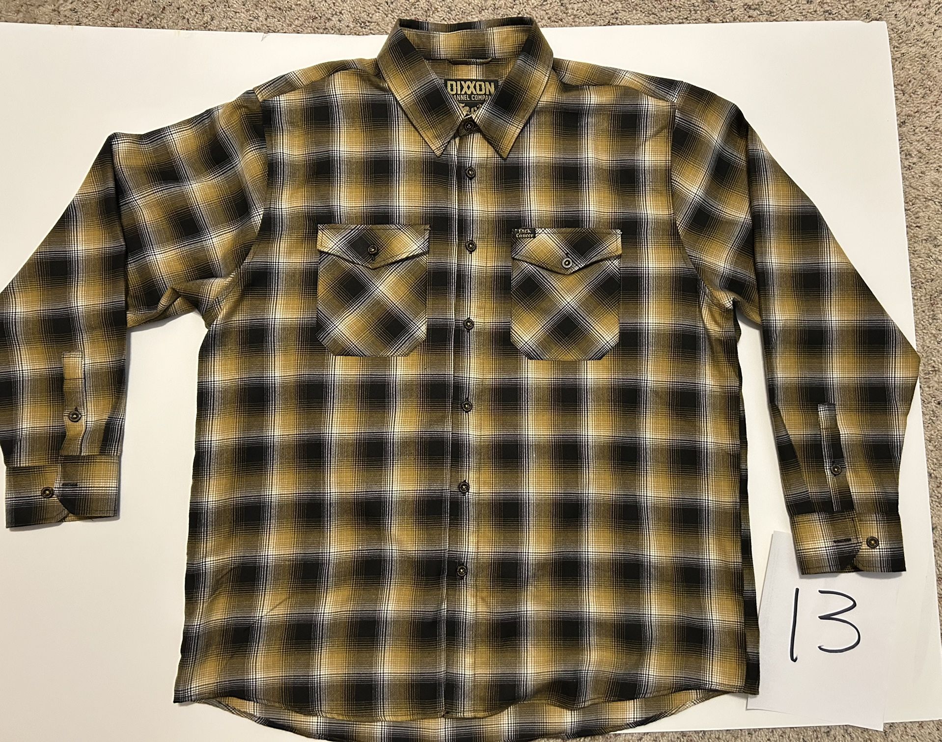 DIXXON 3XL Men’s Flannel Shirts