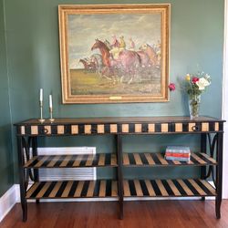 Theodore Alexander Console Table / shelf