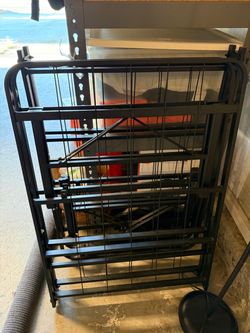 Full size foldable bed frame