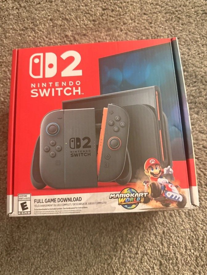 Nintendo Switch 2 with Mario Kart World *BRAND NEW*