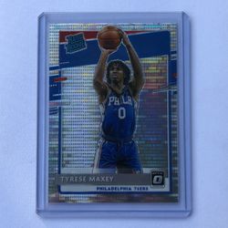Tyrese Maxey Rookie Cards