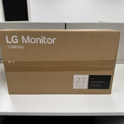 LG Monitor 27” IPS AMD FreeSync Flicker Safe 