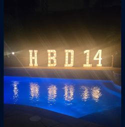 Big Letters And Numbers 