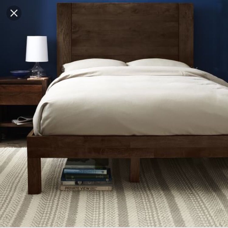 West Elm Full Boerum Bed Frame and Headboard