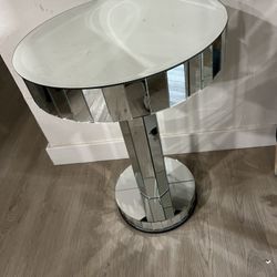 Mirrored Accent Table