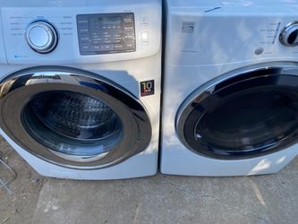 Samsung washer and electric dryer deliver
