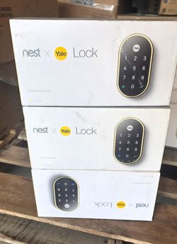 Nest X tale Lock Polished brass $250 EACH