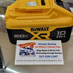 DeWalt 20v XR 10AH Battery new DCB210
