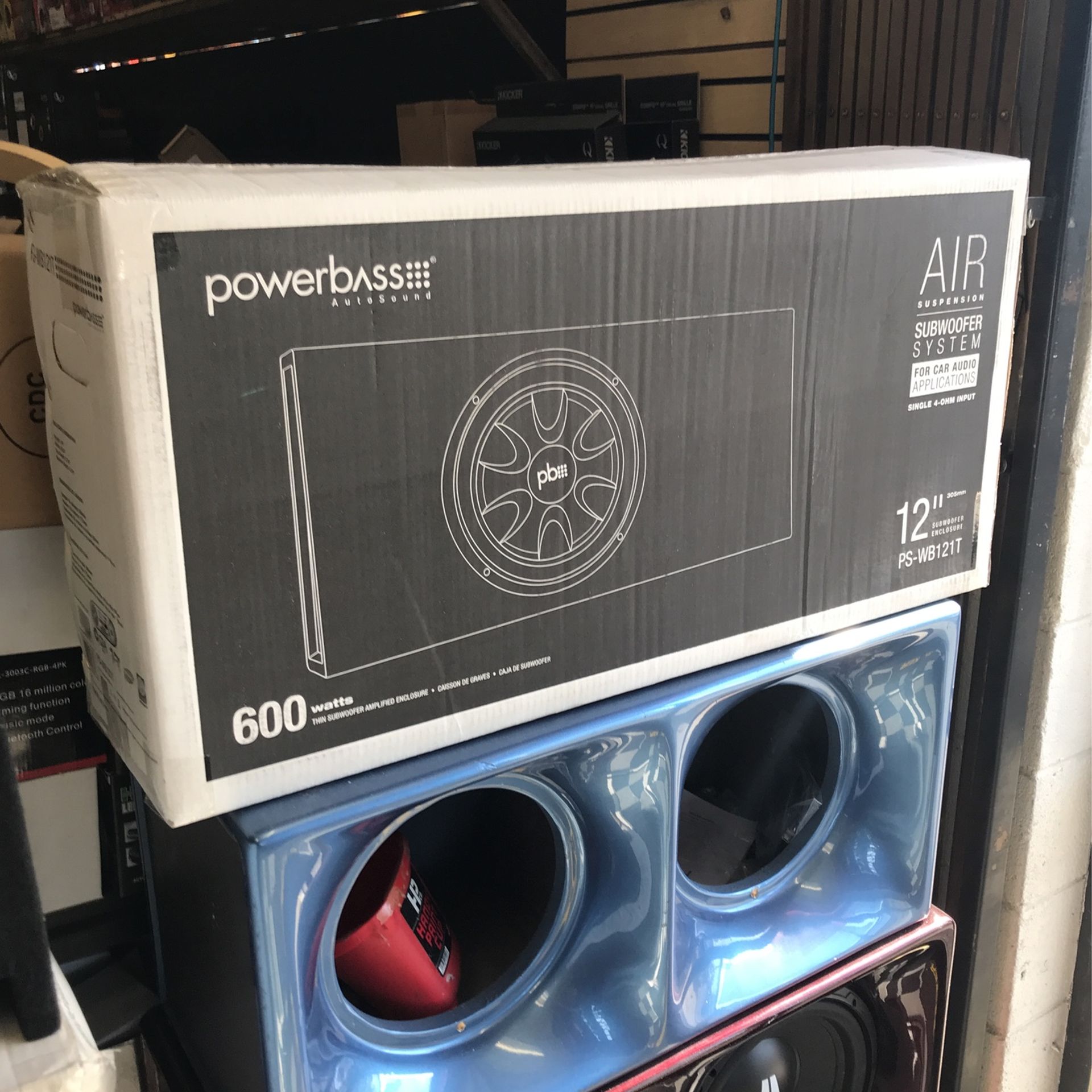 Powerbass Slim 12 Inch Subwoofer On Sale Today For 149.99