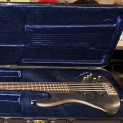 Schecter Stiletto Studio 5 Bass Neck Thru body EMG Pickups