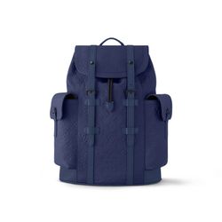 BLUE LV Christoper MM Backpack 