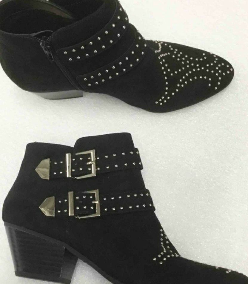 Inc Iliana Studded Western Ankle Booties