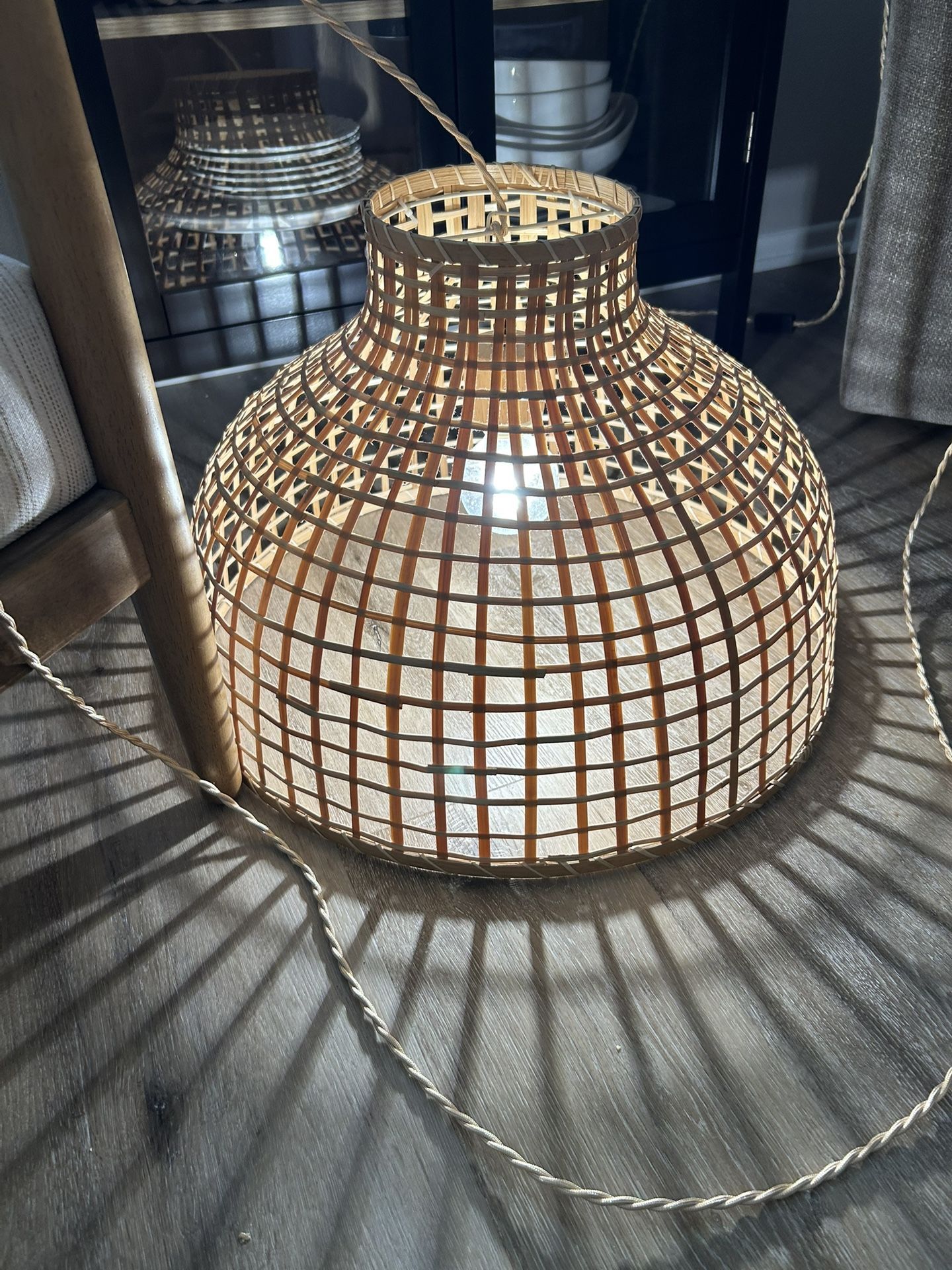 Large Pendant Light ( Plug in)