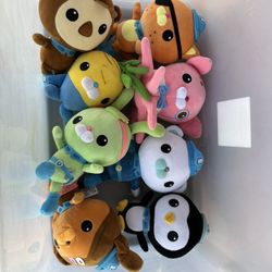 Octonauts Plushies