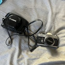 Cannon FT Camera With Original Case
