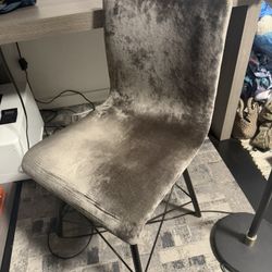 Grey Velvet Chairs