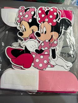 Minnie Mouse Honeycomb Tabletop Decorations
