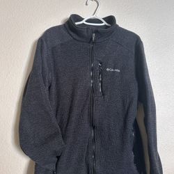Columbia Zip Up Grey Medium 