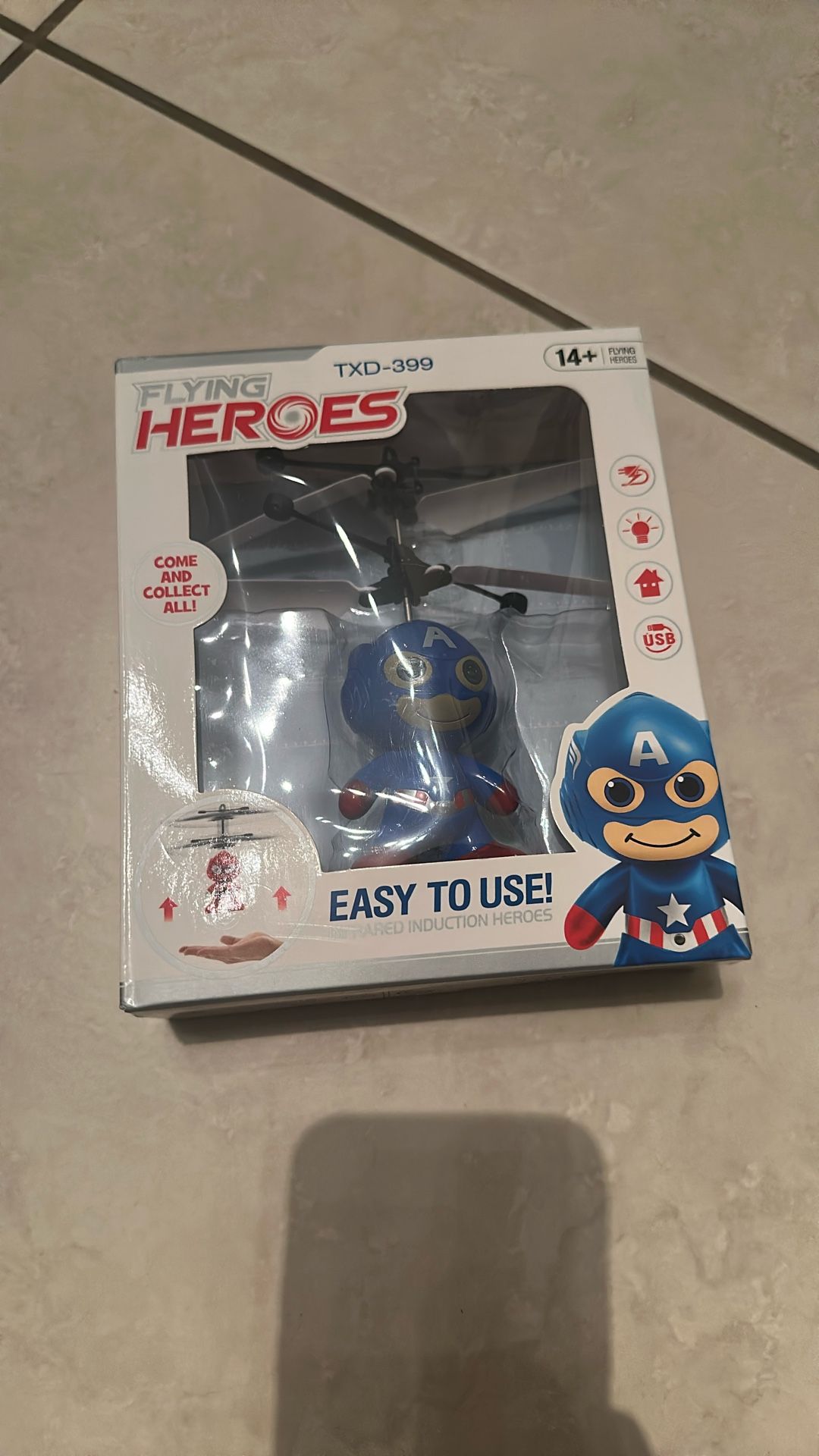 Flying Heroes 14+ (captain America)