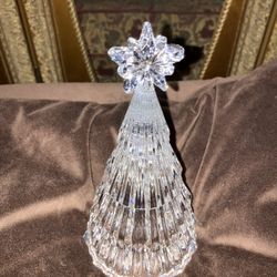 Vintage Mikasa Starshine Crystal Christmas Tree
