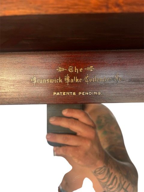 Brunswick Wall Rack N Pool Table