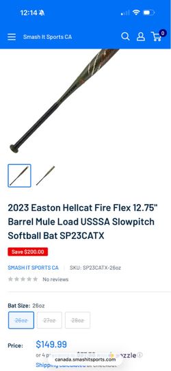2023 Easton Hellcat Fire Flex Slowpitch Softball Bat