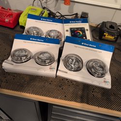 6 Boat LED Underwater Lights And Controller