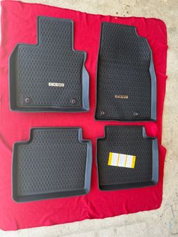 MAZDA CX-50 all weather floor mats, cargo tray all for $80!!