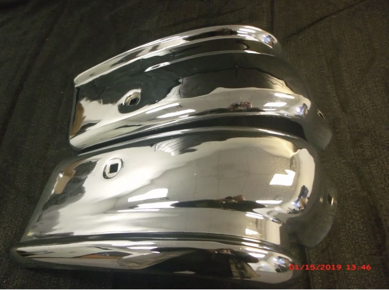 1950 chevy bumper sale guards