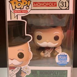 Funko Pop Mr Monopoly Funko Shop Exclusive